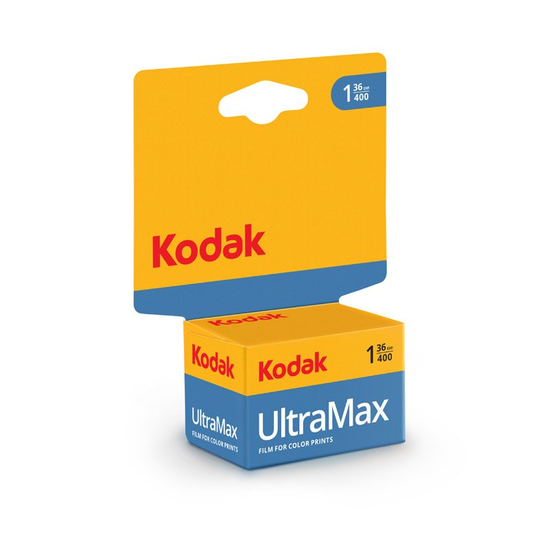 Kodak UltraMax 400 Color Negative Film (35mm Roll Film, 36 Exposures)