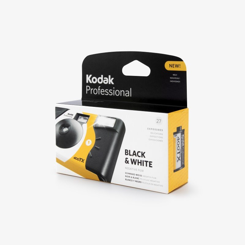 Kodak One Time Use TRI-X 400 Black & White 27 Exposure