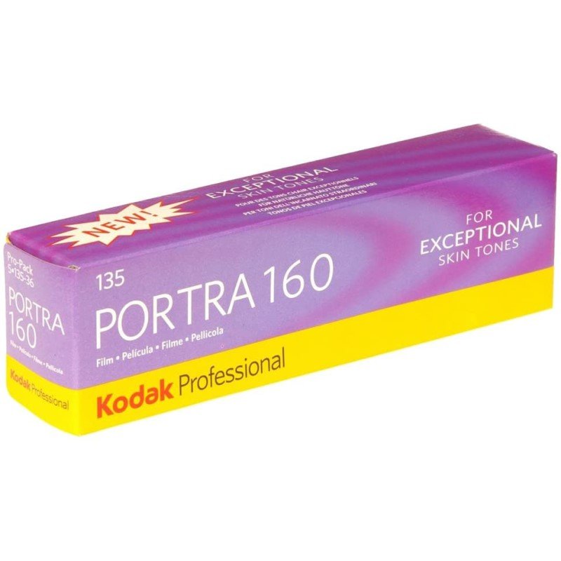 Kodak Portra 160 Color Negative Film (35mm Roll Film, 36 Exposures, 5-Pack)