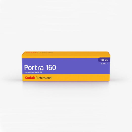 Kodak Portra 160 Color Negative Film (35mm Roll Film, 36 Exposures, 5-Pack)