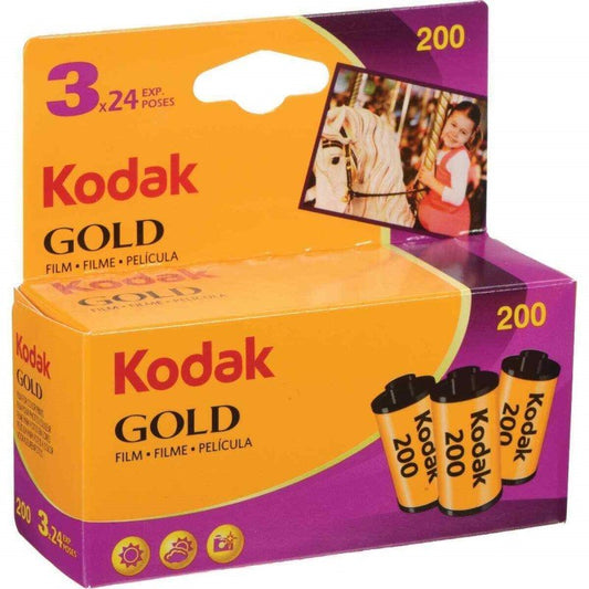 Kodak Gold 200 Film 135-24 exp - 3 Pack