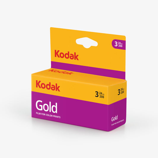 Kodak Gold 200 Film 135-24 exp - 3 Pack