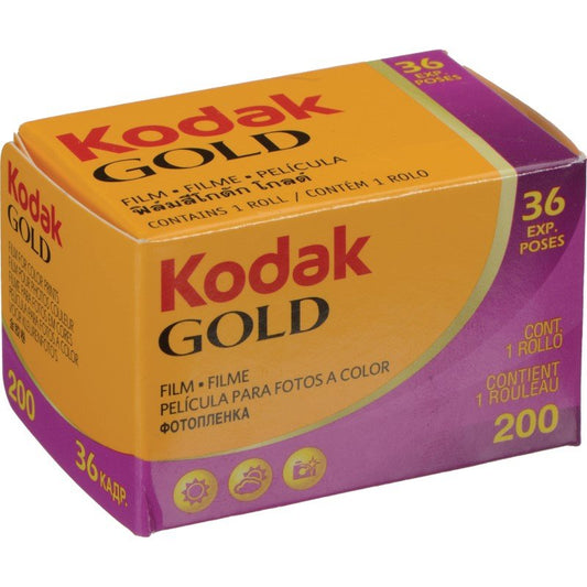 Kodak Film GOLD 200 Color Negative Film (35mm Roll Film, 36 Exposures)