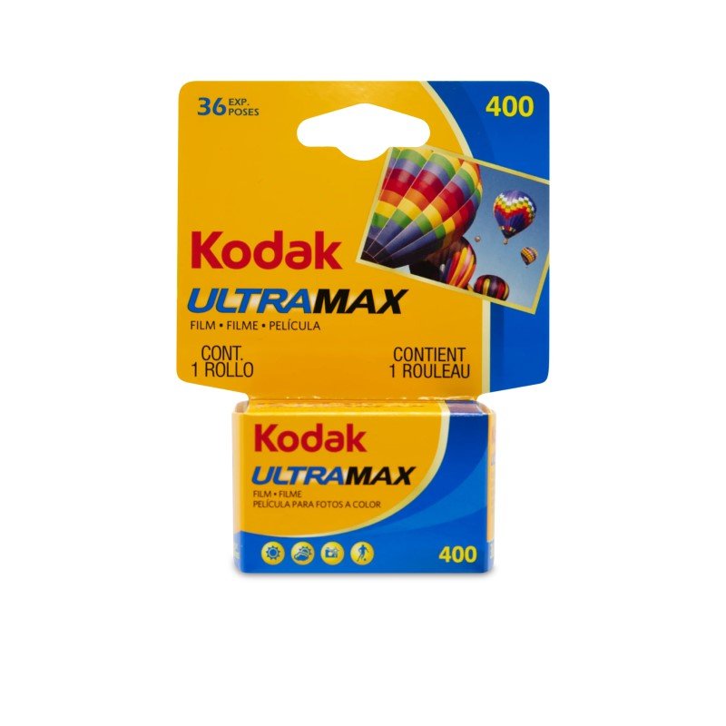 Kodak UltraMax 400 Color Negative Film (35mm Roll Film, 36 Exposures)