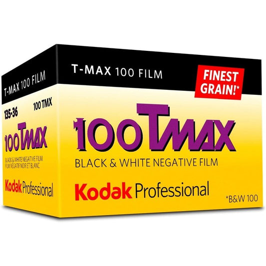 Kodak Film T-Max 100 B&W Negative Film (35mm Roll Film, 36 Exposures)