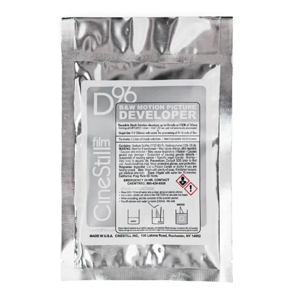 D96 B&W Developer Powder 1000-2000ml (8-16 Rolls)