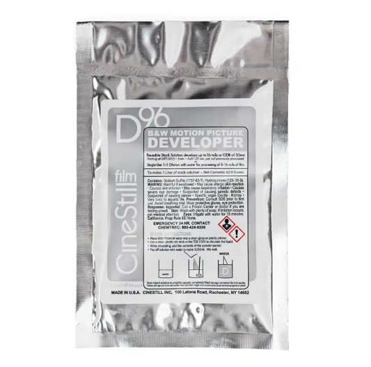 D96 B&W Developer Powder 1000-2000ml (8-16 Rolls)