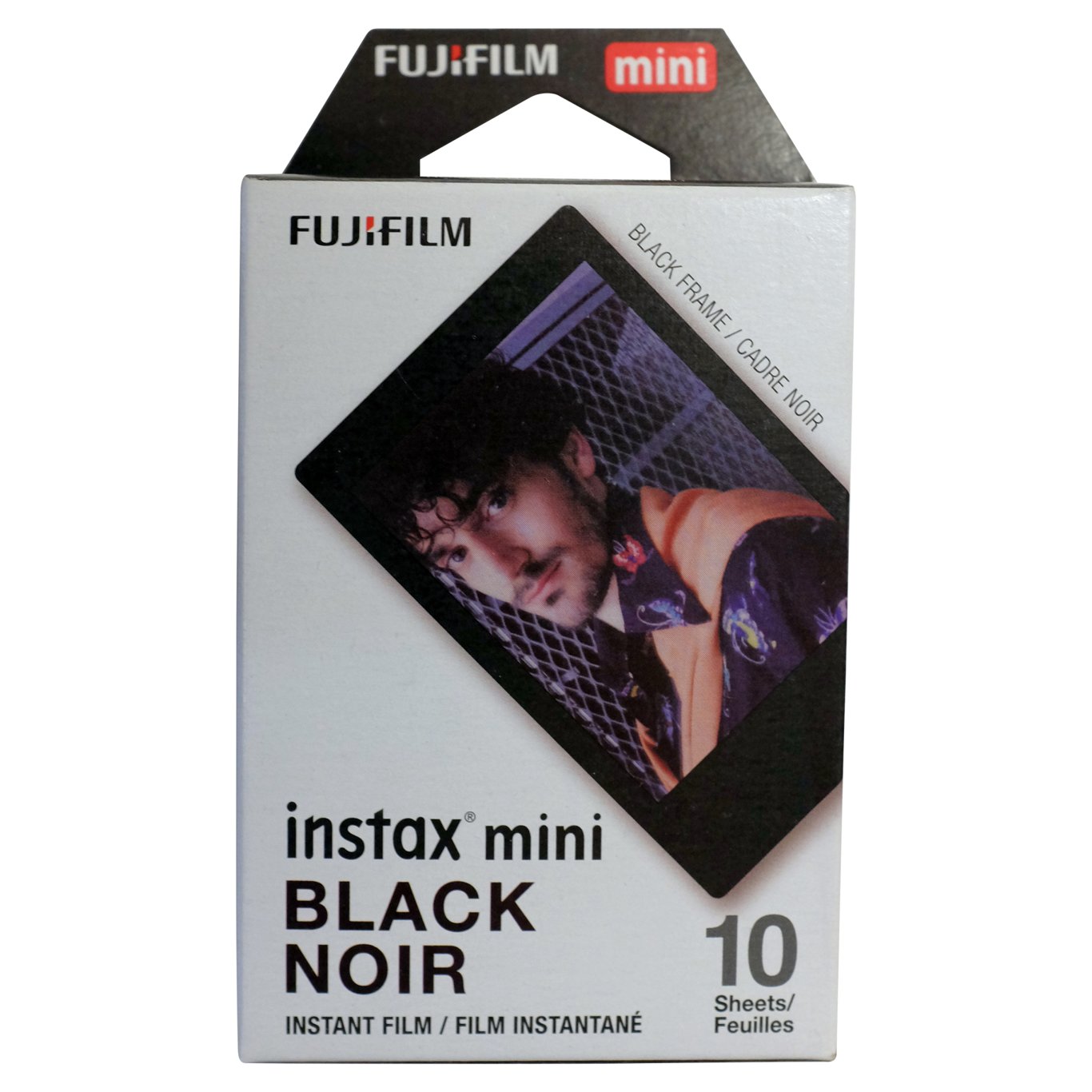 Instax Mini Instant Film -Black 10 sheets