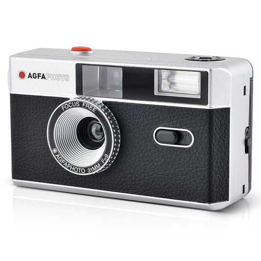 AgfaPhotoPhoto Analogue 35mm Film Reloadable Camera - Black