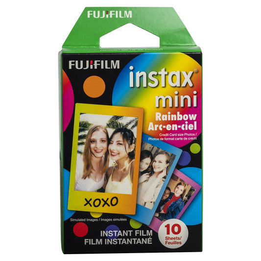 Instax Mini Film - Rainbow -10 Sheets