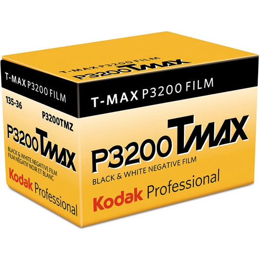 Kodak Film T-Max P3200 B&W Negative Film (35mm Roll Film, 36 Exposures)