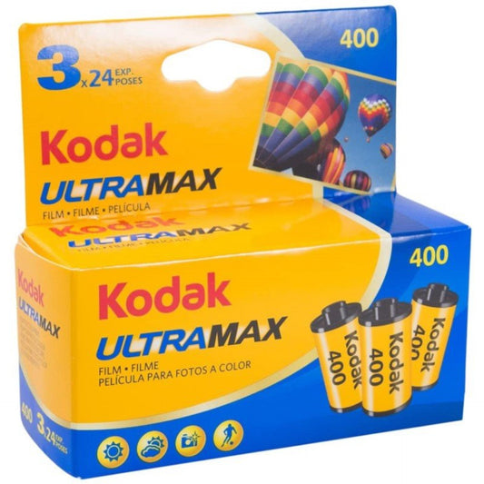 KodakUltra Max 400 GC-135-24 Film - 3 Pack